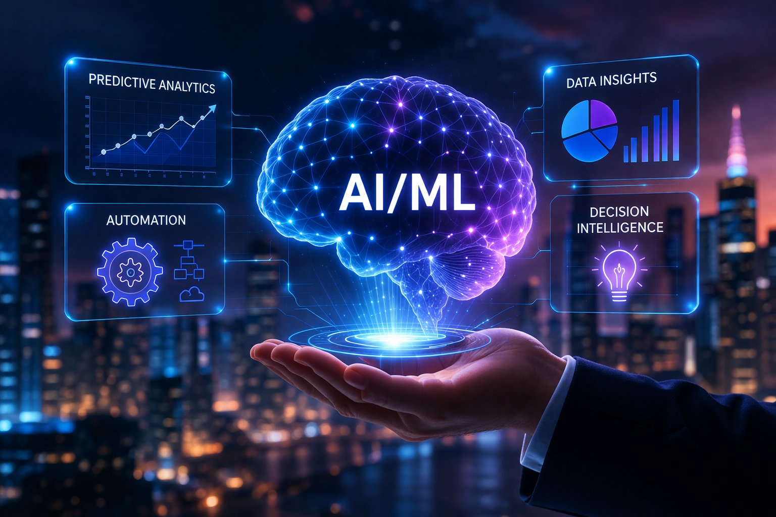 AI and Machine Learning architecture diagram